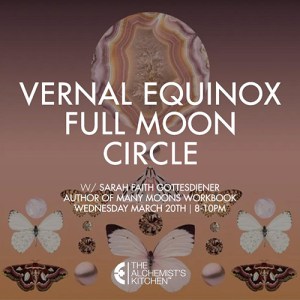NYC Alchemist Kitchen Tarot Readings & Moon Gathering with Sarah Gottesdiener