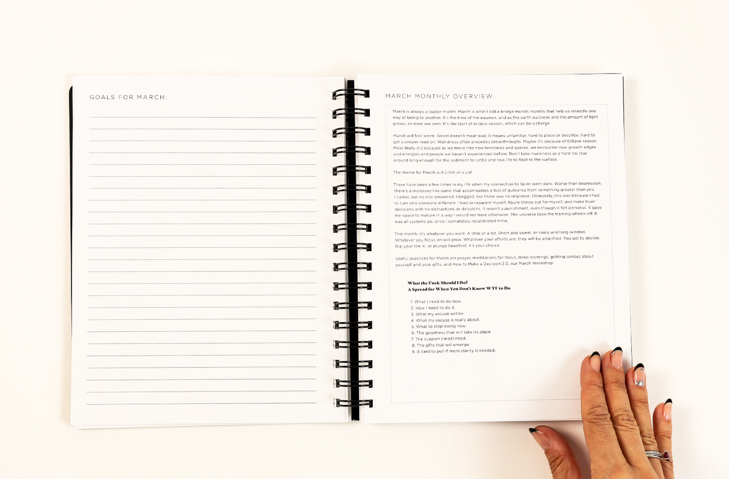 2024 Many Moons Lunar Planner