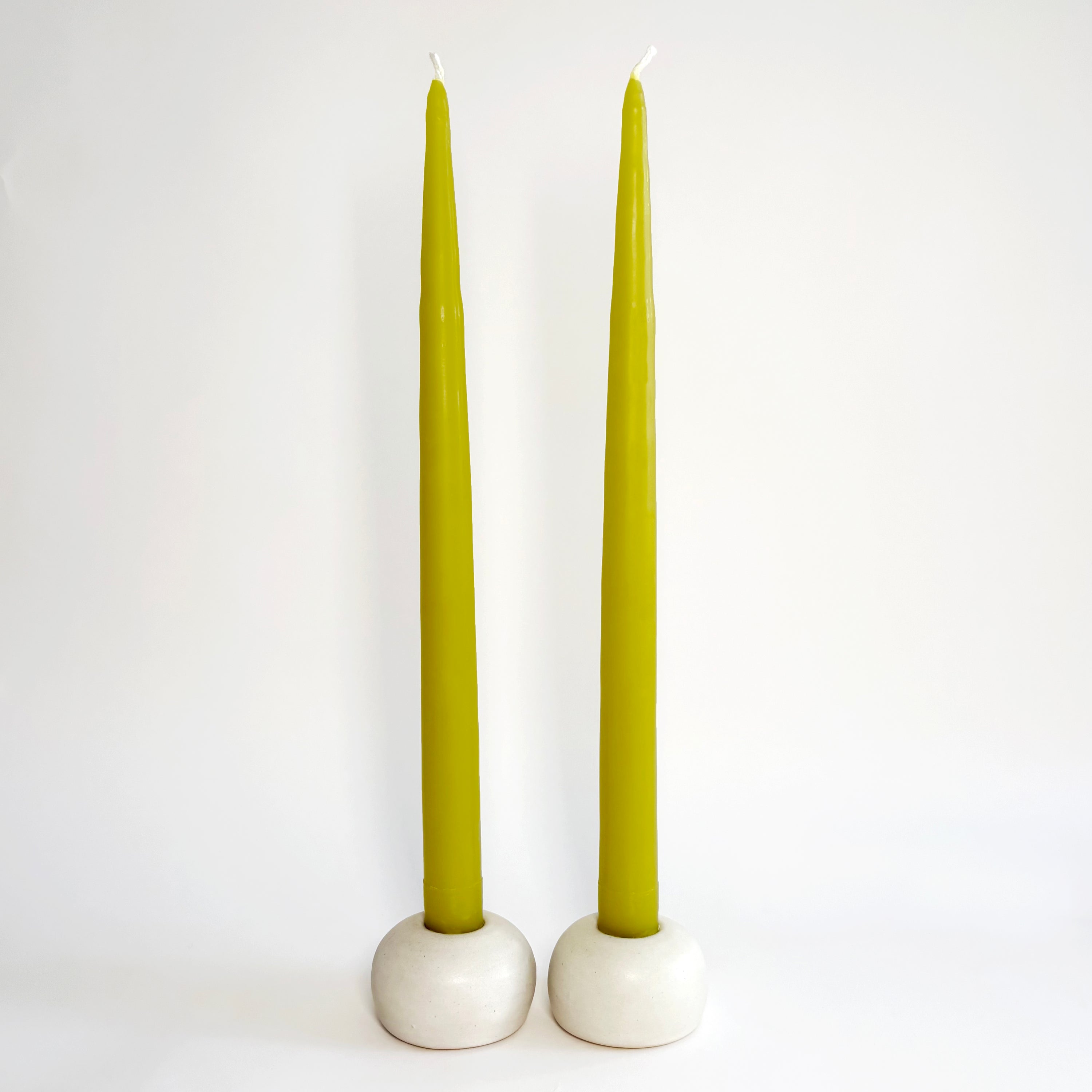 Chartreuse Tapered Candles