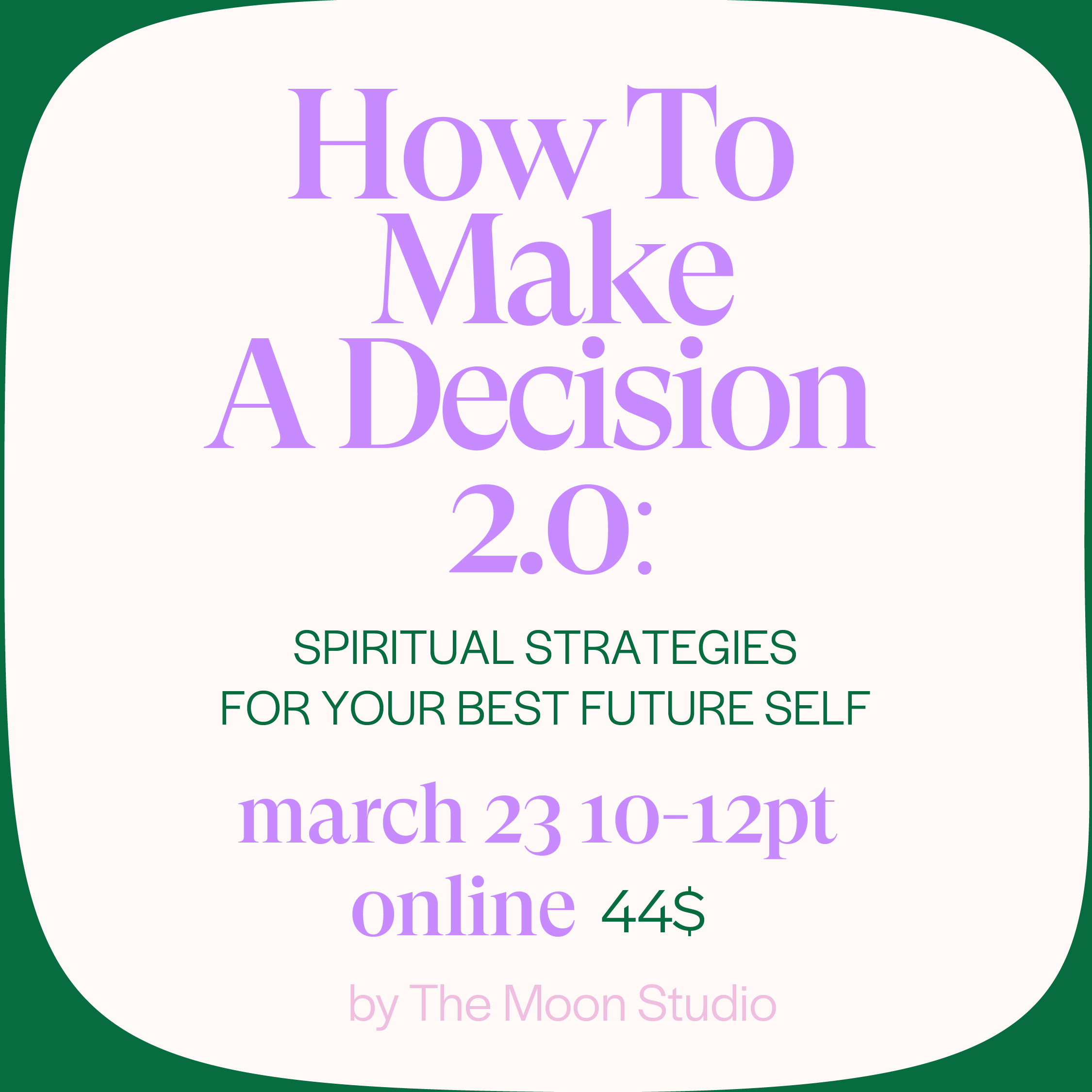 How To Make A Decision 2.0