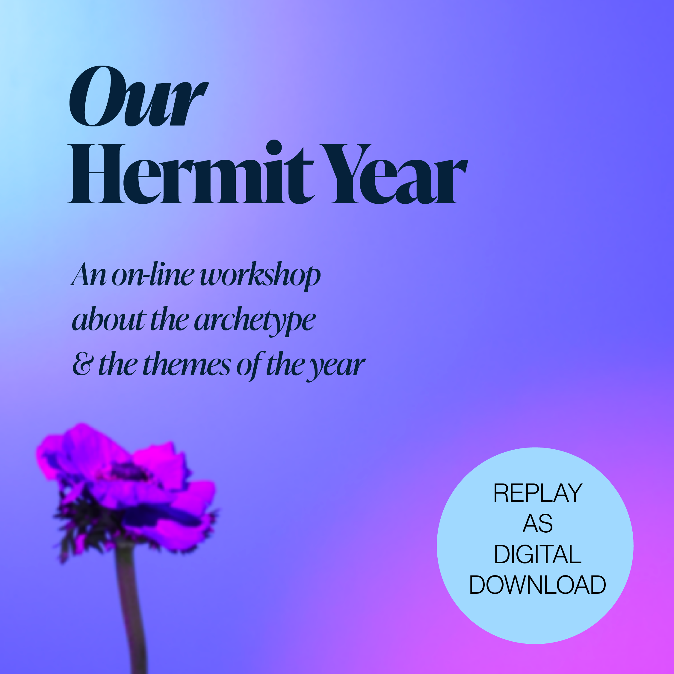 Our Hermit Year Workshop Replay